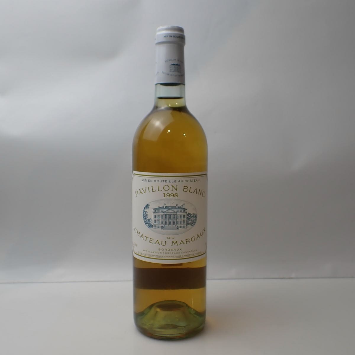 PAVILLON BLANC DU CHATEAU MARGAUX（パヴィヨンブラン デュ シャトーマルゴー）1998 箱なし