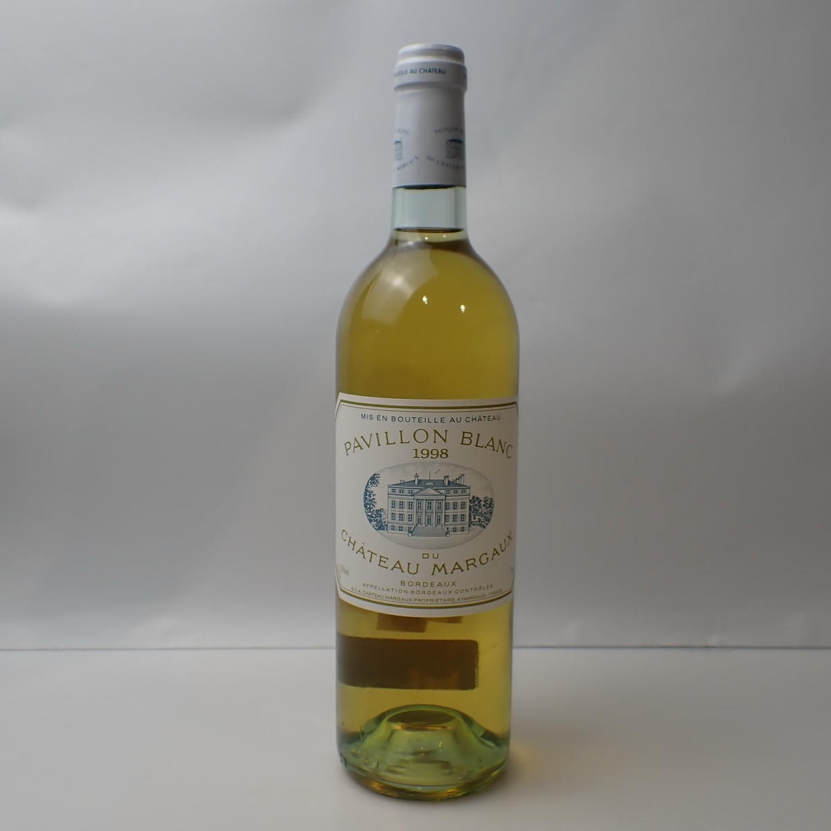 PAVILLON BLANC DU CHATEAU MARGAUX（パヴィヨンブラン デュ シャトーマルゴー）1998 箱なし