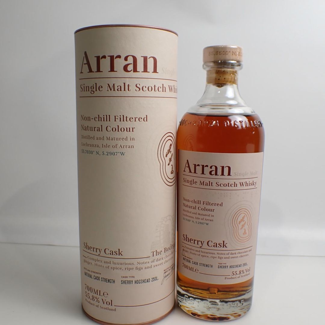 Arran（アラン）シングルモルト シェリーカスク 箱付