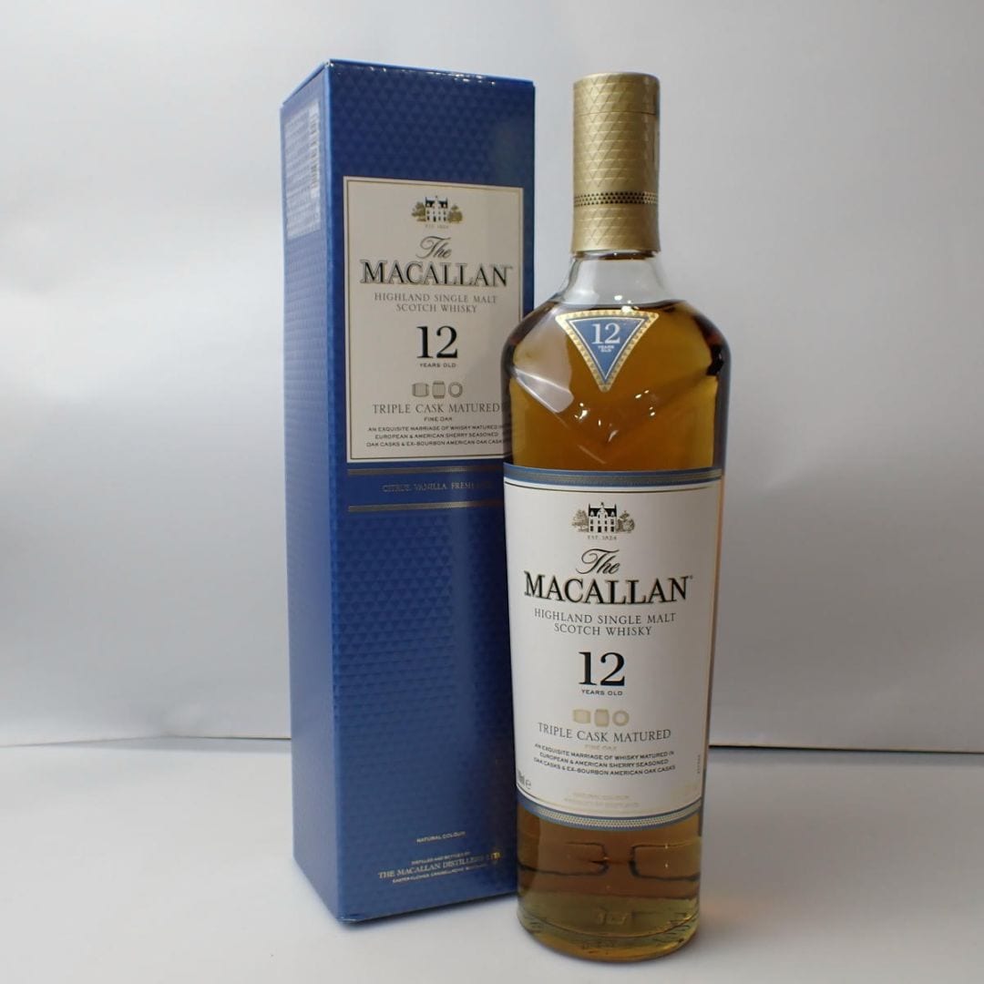 The MACALLAN（マッカラン）12年 トリプルカスク 箱付