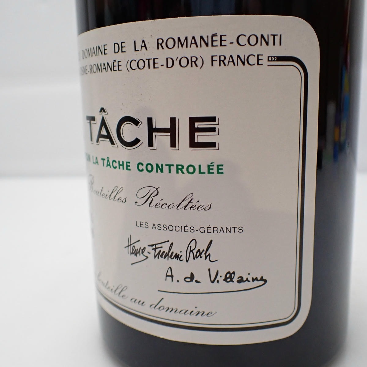 DRC LA TACHE（ラターシュ）1998 サントリー 箱なしの通販ショップ