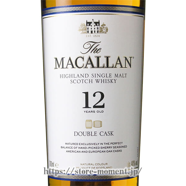 �ޥå���� 12ǯ ���֥륫���� Ȣ�ʤ� �� MACALLAN 12 YEARS OLD DOUBLE CASK
