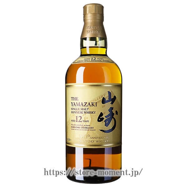 ȥ꡼  12ǯ Ȣʤ 100ǯǰί٥  SUNTORY YAMAZAKI AGED 12 YEARS 100th anniversary SUNTORY WHISKY label