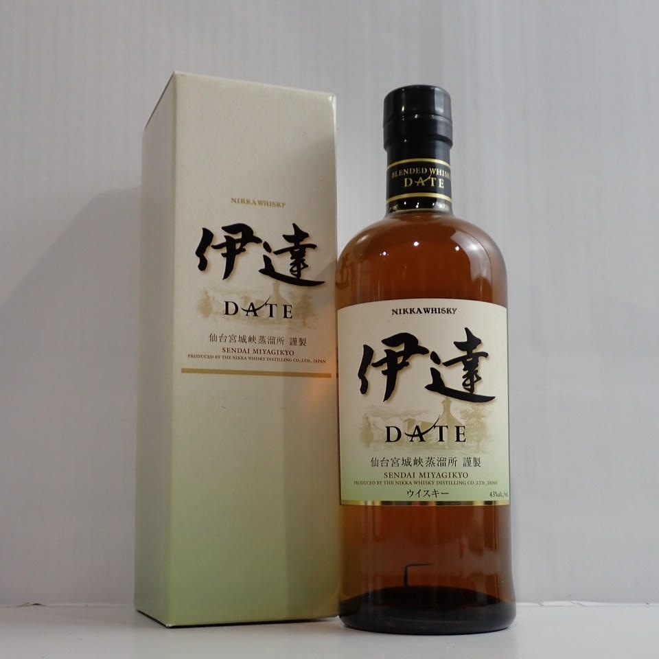 NIKKA（ニッカ）伊達 DATE 仙台宮城峡蒸溜所 謹製 43％ 700ml Z24K210006