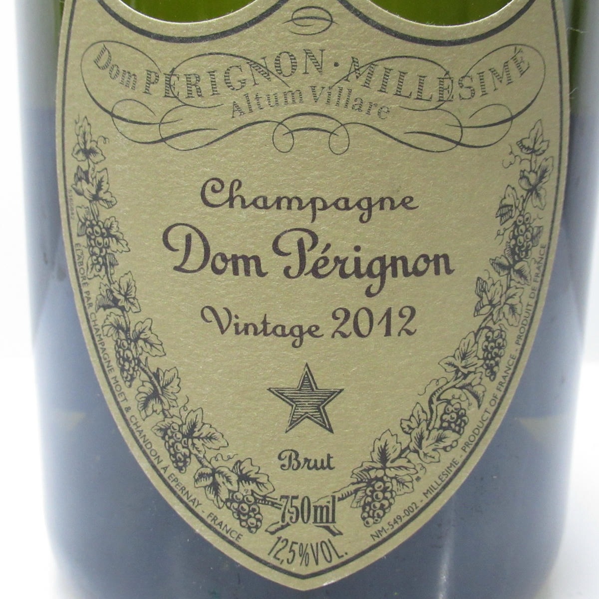 Dom perignon（ドンペリニヨン）2012 箱なしの通販ショップ・価格相場