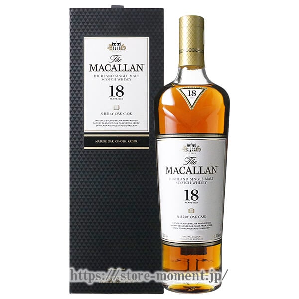 �ޥå���� 18ǯ �����꡼������������ Ȣ�� �� MACALLAN 18 YEARS OLD SHERRY OAK CASK Box