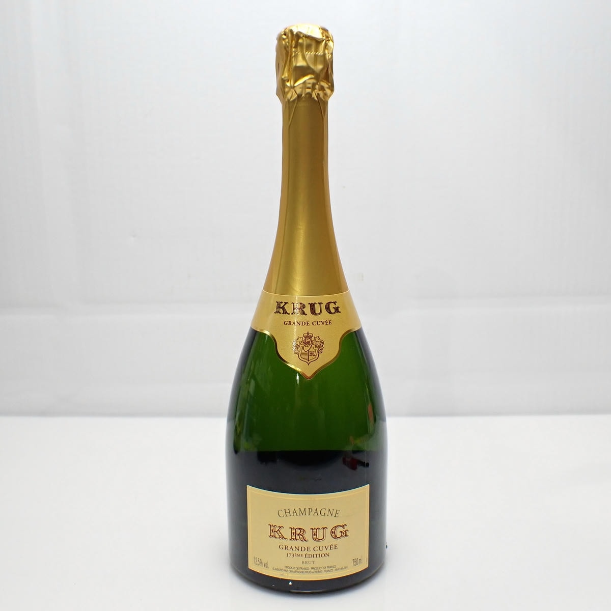 KRUG（クリュッグ）グラン キュヴェ 箱なし ※ラベル傷み・澱ありの通販