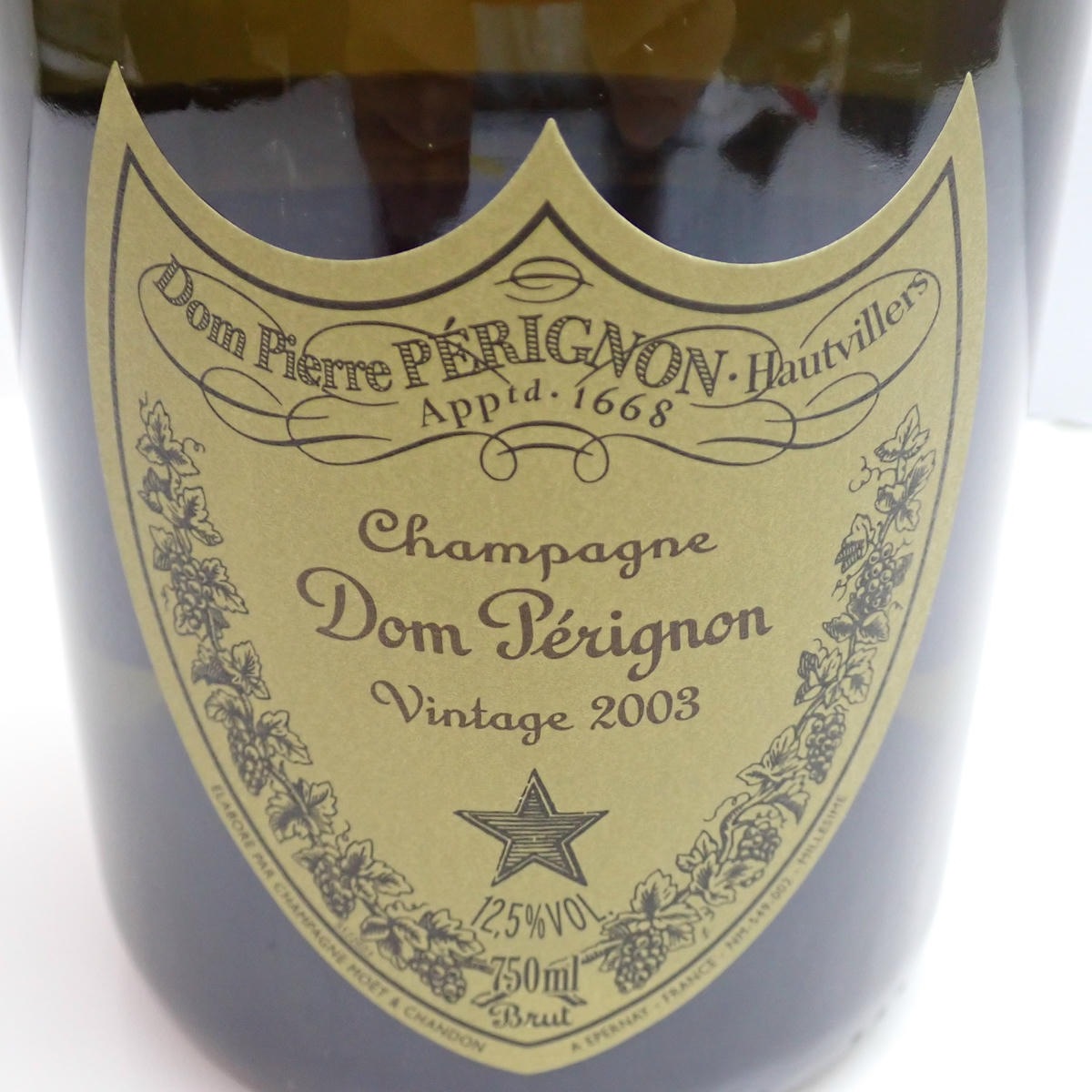 Dom perignon（ドンペリニヨン）2003 箱付の通販ショップ・価格相場