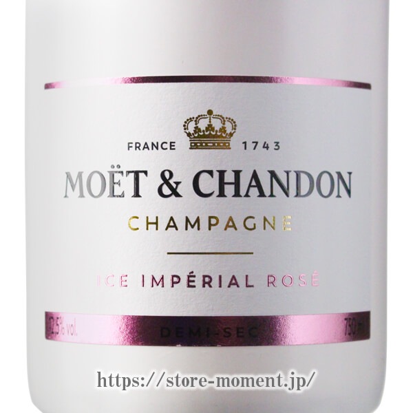 ⥨ɥ   Ȣʤ  MOET  CHANDON ICE ROSE DEMI-SEC