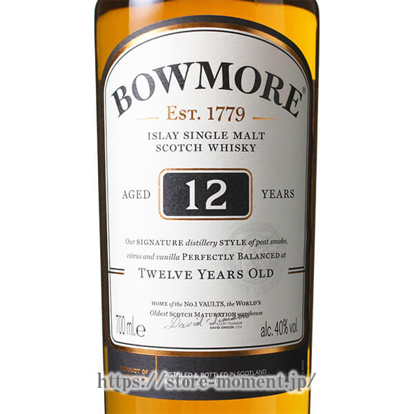 �ܥ��⥢ 12ǯ Ȣ�ʤ� �� BOWMORE AGED 12 YEARS