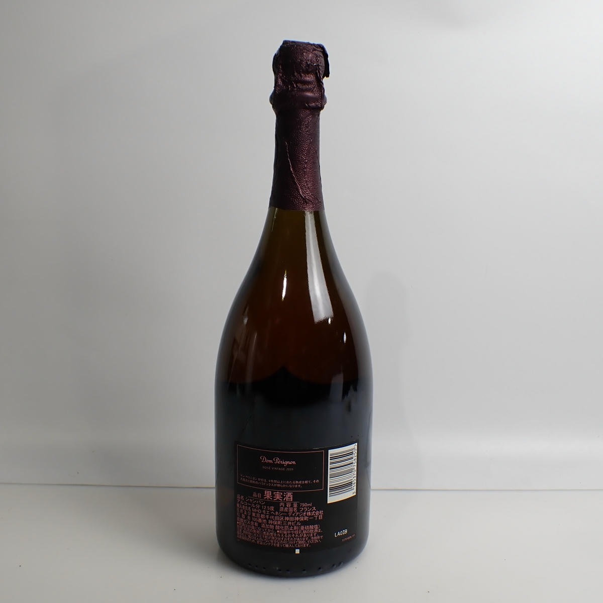 Dom perignon（ドンペリニヨン）ロゼ 2009 箱なし ※キャップフィルム