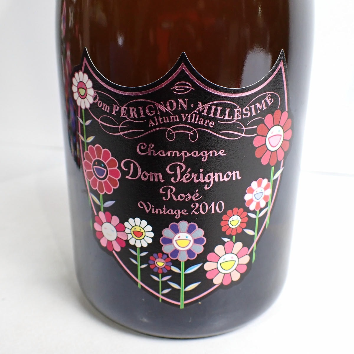Dom perignon（ドンペリニヨン）ロゼ 村上隆 限定エディション 2010 箱