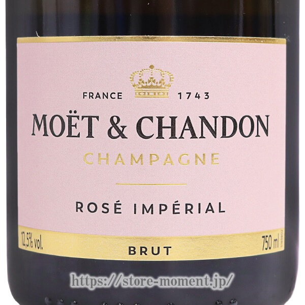 �⥨�������ɥ� ���� Ȣ�ʤ� �� MOET �� CHANDON ROSE BRUT