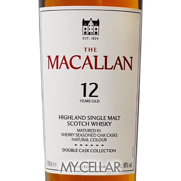 マッカラン 12年 ダブルカスクコレクション 箱なし │ MACALLAN 12