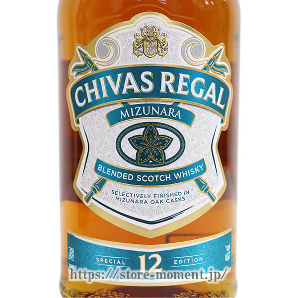 �����Х��꡼���� �ߥ��ʥ� ���ڥ���륨�ǥ������ 12ǯ Ȣ�ʤ� �� CHIVAS REGAL MIZUNARA SPECIAL EDITION AGED 12 YEARS