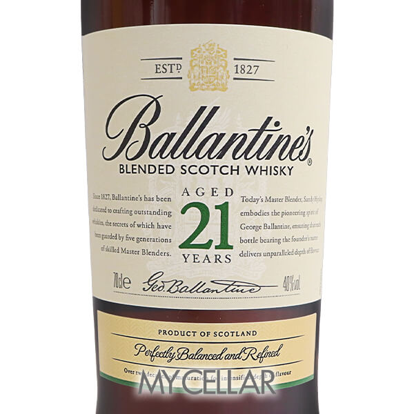 バランタイン 21年 箱なし │ Ballantine's AGED 21 YEARSの通販