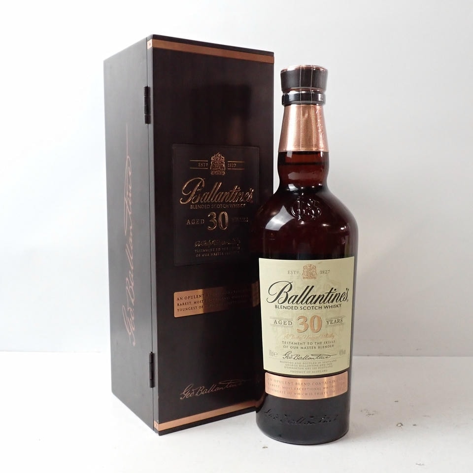 Ballantines（バランタイン）30年 箱付 ※裏ラベルキズ・箱不良の通販
