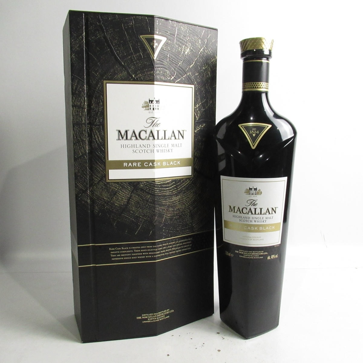 マッカラン　カスクストレングス　58.2度　Macallan 古酒　スコッチ MACALLAN（マッカラン）レア カスク ブラック 箱付の通販 | 高級ワイン