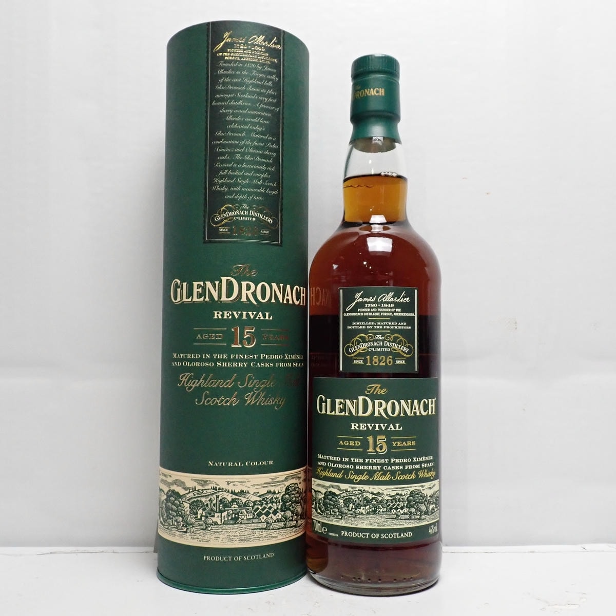 GLENDRONACH（グレンドロナック）15年 リバイバル 箱付の通販ショップ