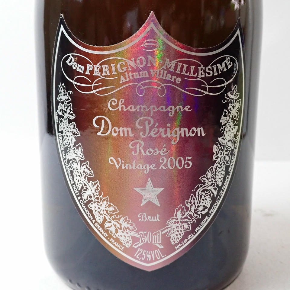 Dom perignon（ドンペリニヨン）ロゼ 吉岡徳仁 エディション 2005 箱