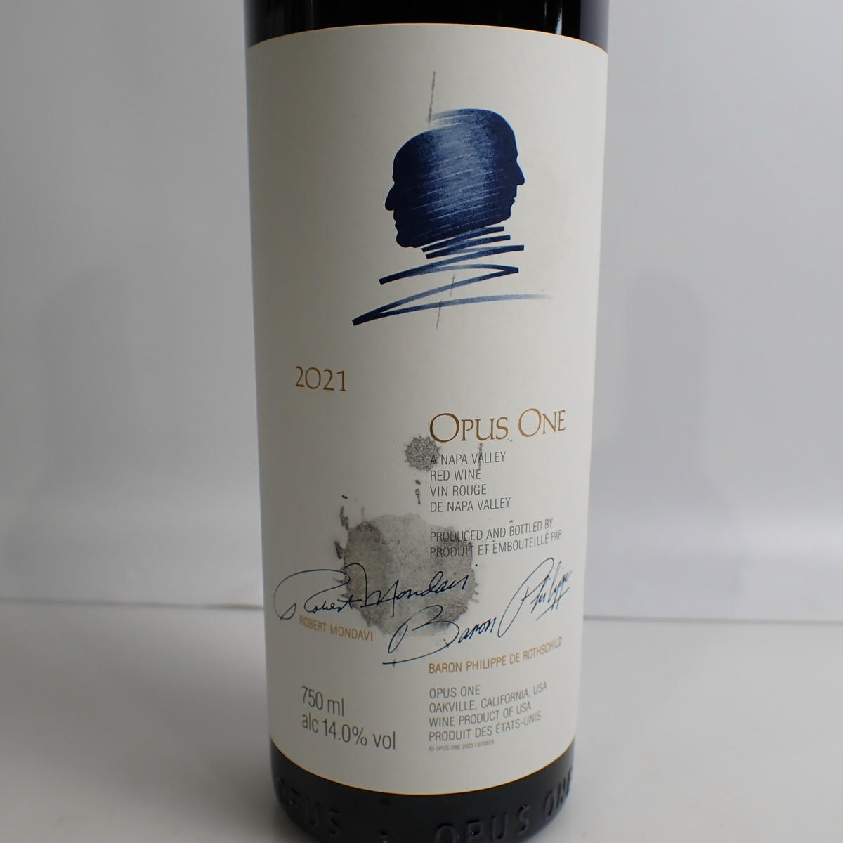 OPUS ONE（オーパスワン）2021 箱なし ※ラベル汚れの通販ショップ