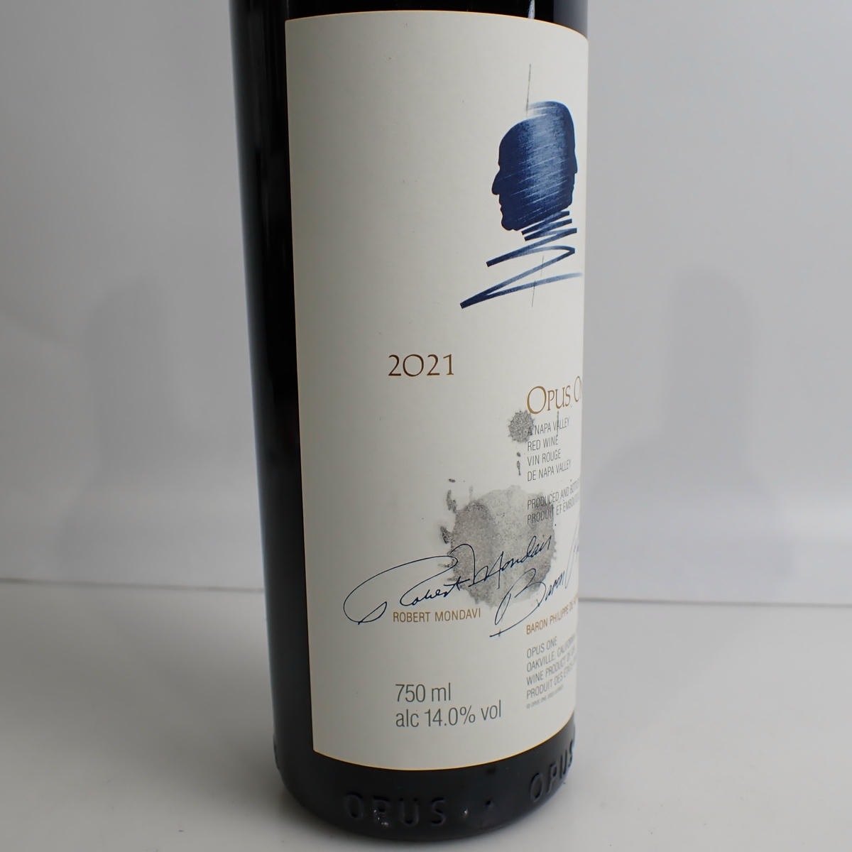 OPUS ONE（オーパスワン）2021 箱なし ※ラベル汚れの通販ショップ
