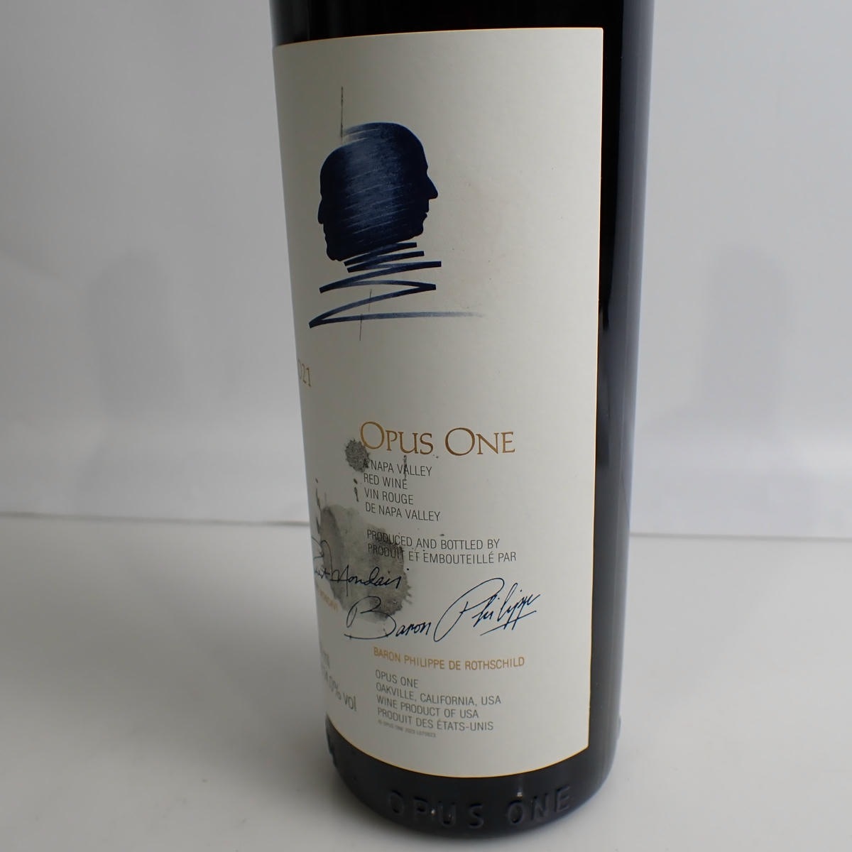Opus One 2021 オーパスワン 正規輸入品 エノテカ セラー保管 OPUS ONE（オーパスワン）2021 箱なし ※ラベル汚れの通販ショップ