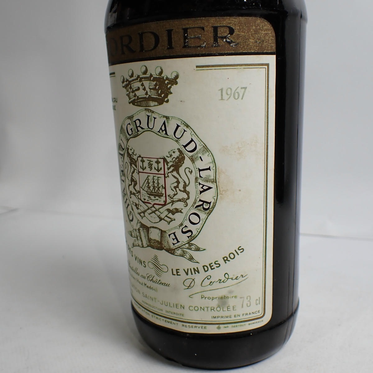 CHATEAU GRUAUD LAROSE（シャトー グリュオ ラローズ）1967 箱なしの
