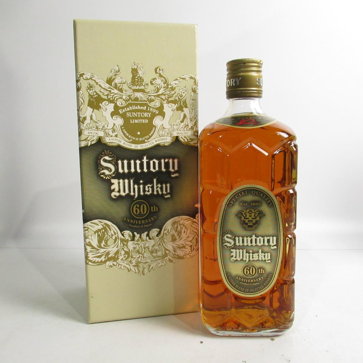 SUNTORY（サントリー）特角 10年 60周年記念ボトル 箱付の通販 | 高級