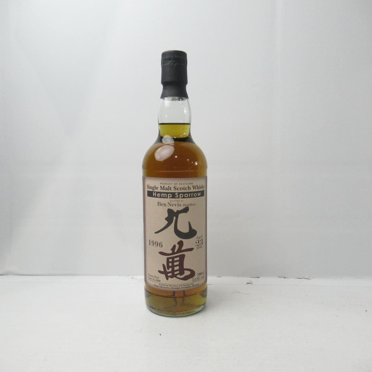 ヘンプスパロー 九索 西 ガーヴァン30年 2種セット Hemp Sparrow ヘンプスパロー」ガーヴァン1995 30年 バーボンバレル 55.8度 700ml
