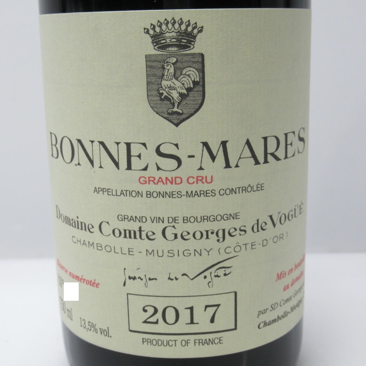 Comte Georges de Vogue（コント ジョルジュ ド ヴォギュエ）ボンヌ