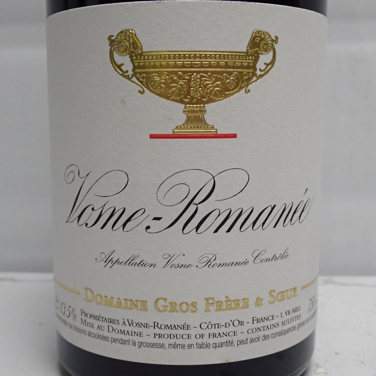 飲料 Domaine Gros Frere et Soeur（ドメーヌ グロ フレール エ スール