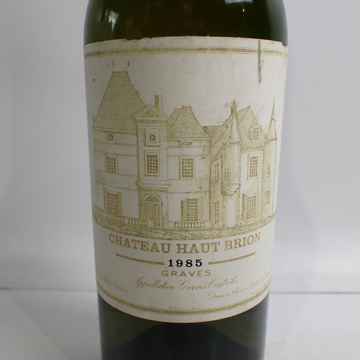 未開封　シャトーバーンオーブリオン1985 セラー管理 CHATEAU HAUT BRION（シャトーオーブリオン）ブラン 1985 箱なし ※澱