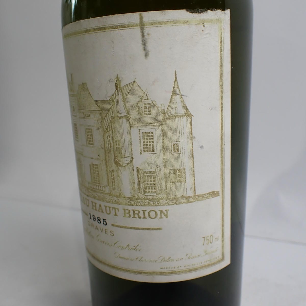 CHATEAU HAUT BRION（シャトーオーブリオン）ブラン 1985 箱なし ※澱