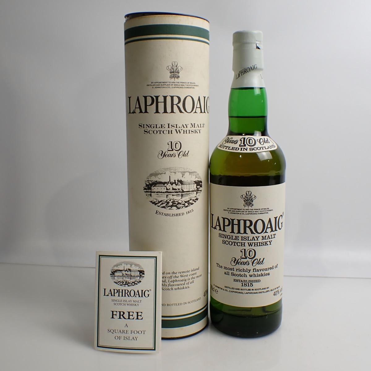 LAPHROAIG（ラフロイグ）10年 旧 箱付の通販ショップ・価格相場 | MY