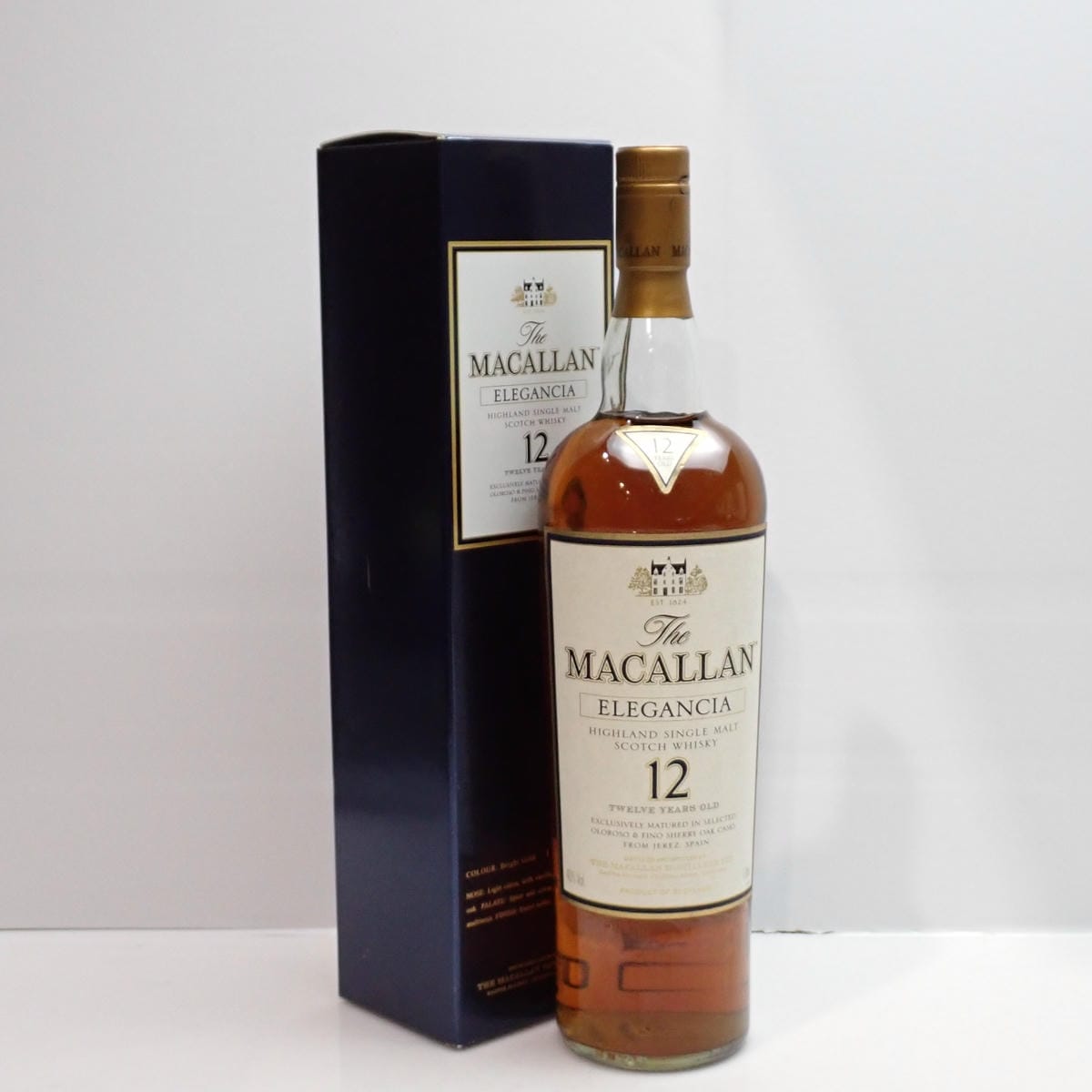 The MACALLAN（マッカラン）12年 エレガンシア 箱付の通販ショップ