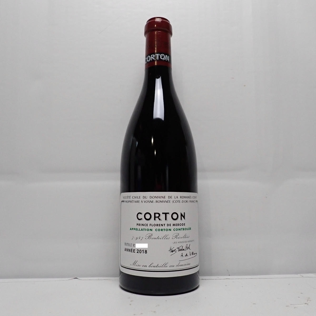 DRC CORTON（コルトン） 2018 ファインズ 箱なしの通販 | 高級ワイン