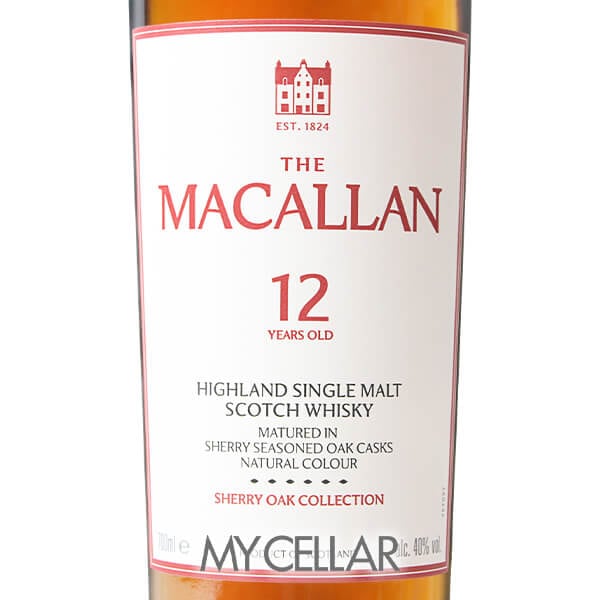 マッカラン 12年 シェリーオークコレクション 箱なし │ MACALLAN 12