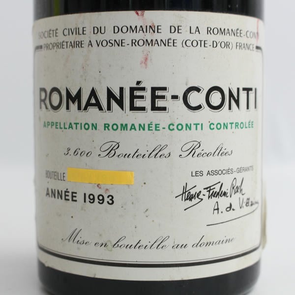 DRC ROMANEE-CONTI ���ޥͥ���ƥ� 1993 Ȣ�ʤ� �������㲼����٥����