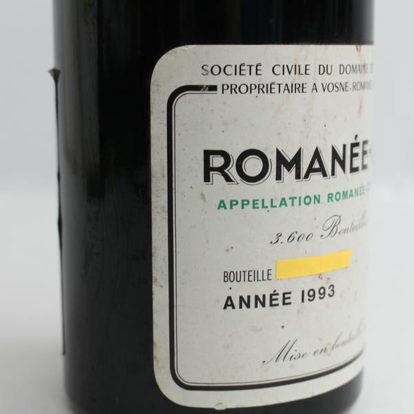 DRC ROMANEE-CONTI ���ޥͥ���ƥ� 1993 Ȣ�ʤ� �������㲼����٥����