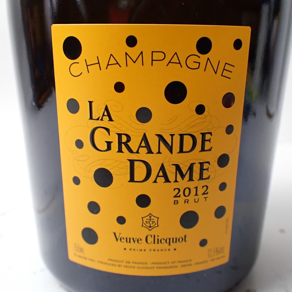 Veuve Clicquot（ヴーヴ クリコ）ラ グランダム イエロー 2012 箱付の