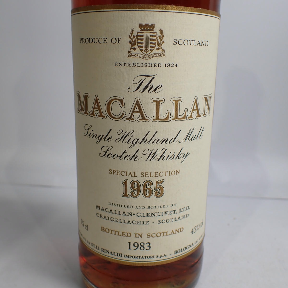 The MACALLAN（マッカラン）17年 シェリーウッド 1965-1983 箱付の通販