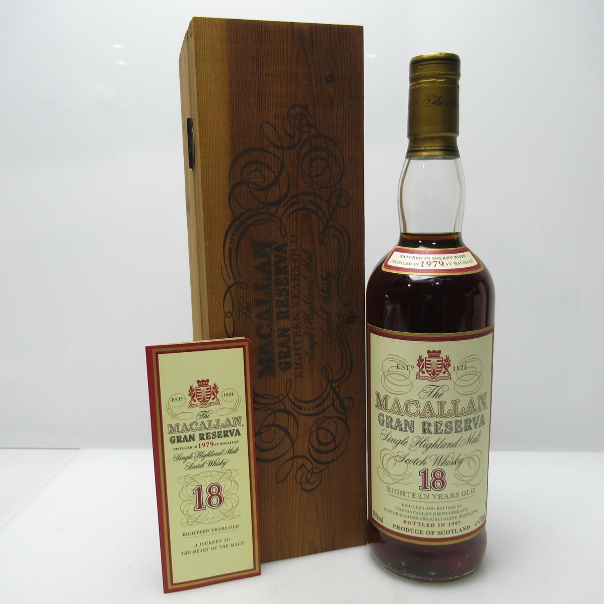 The MACALLAN（マッカラン）18年 グラン レゼルバ 1979-1997 箱付の