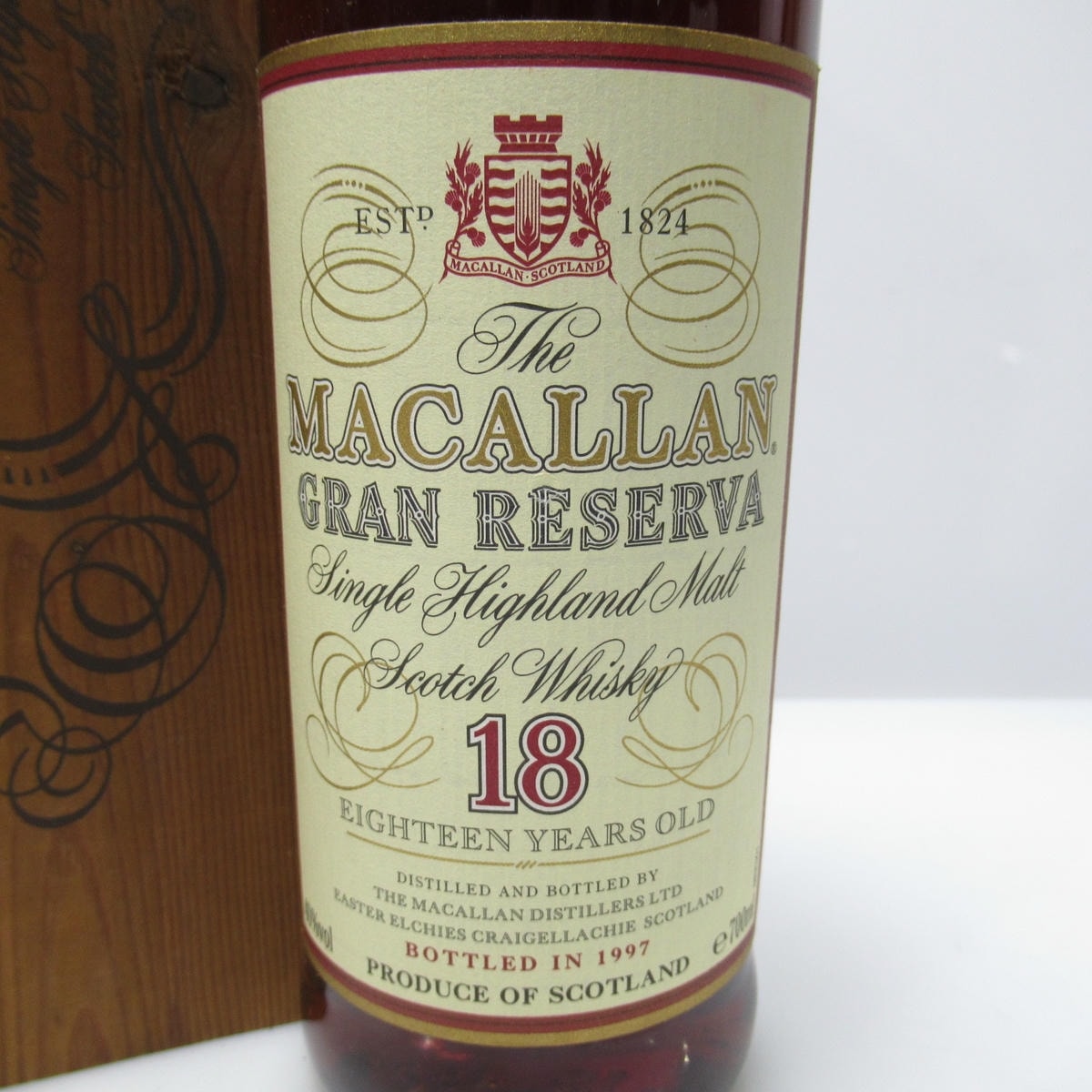 The MACALLAN（マッカラン）18年 グラン レゼルバ 1979-1997 箱付の