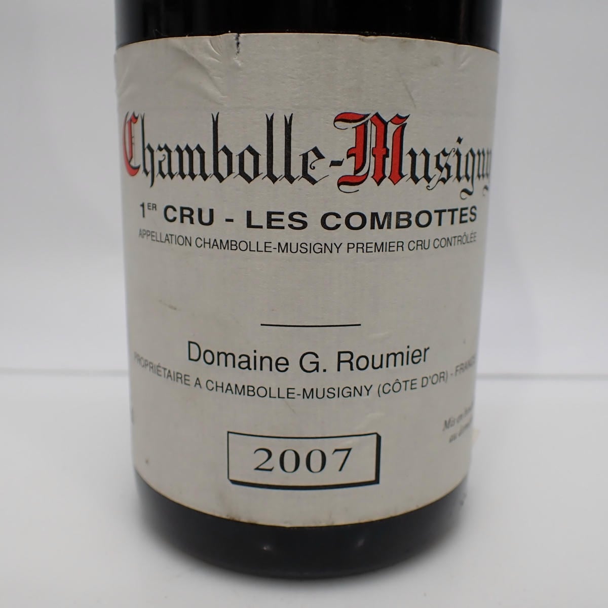 G. Roumier（ジョルジュ ルーミエ）シャンボール ミュジニー プルミエ