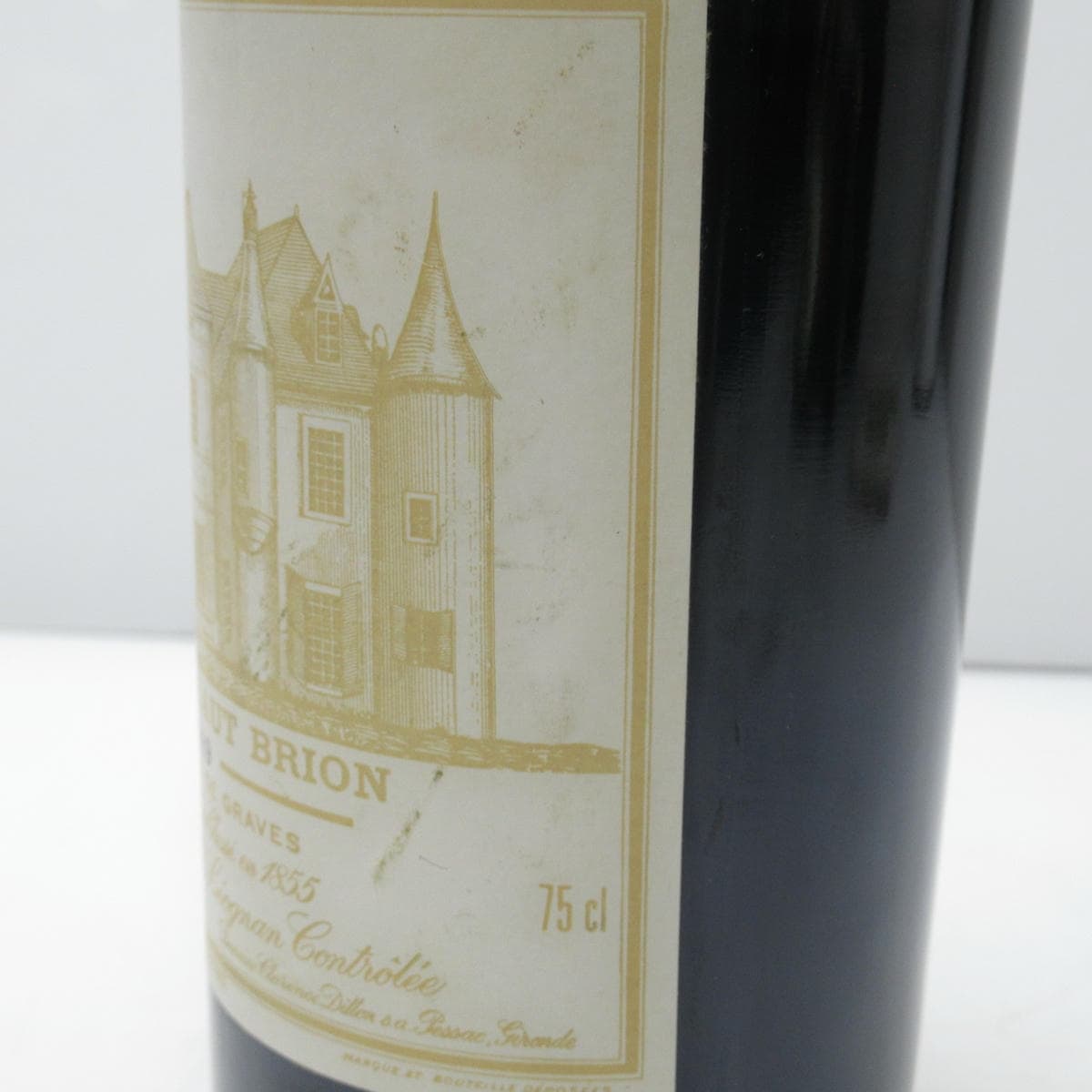 CHATEAU HAUT BRION（シャトーオーブリオン）1989 箱なし ※ラベル汚れ