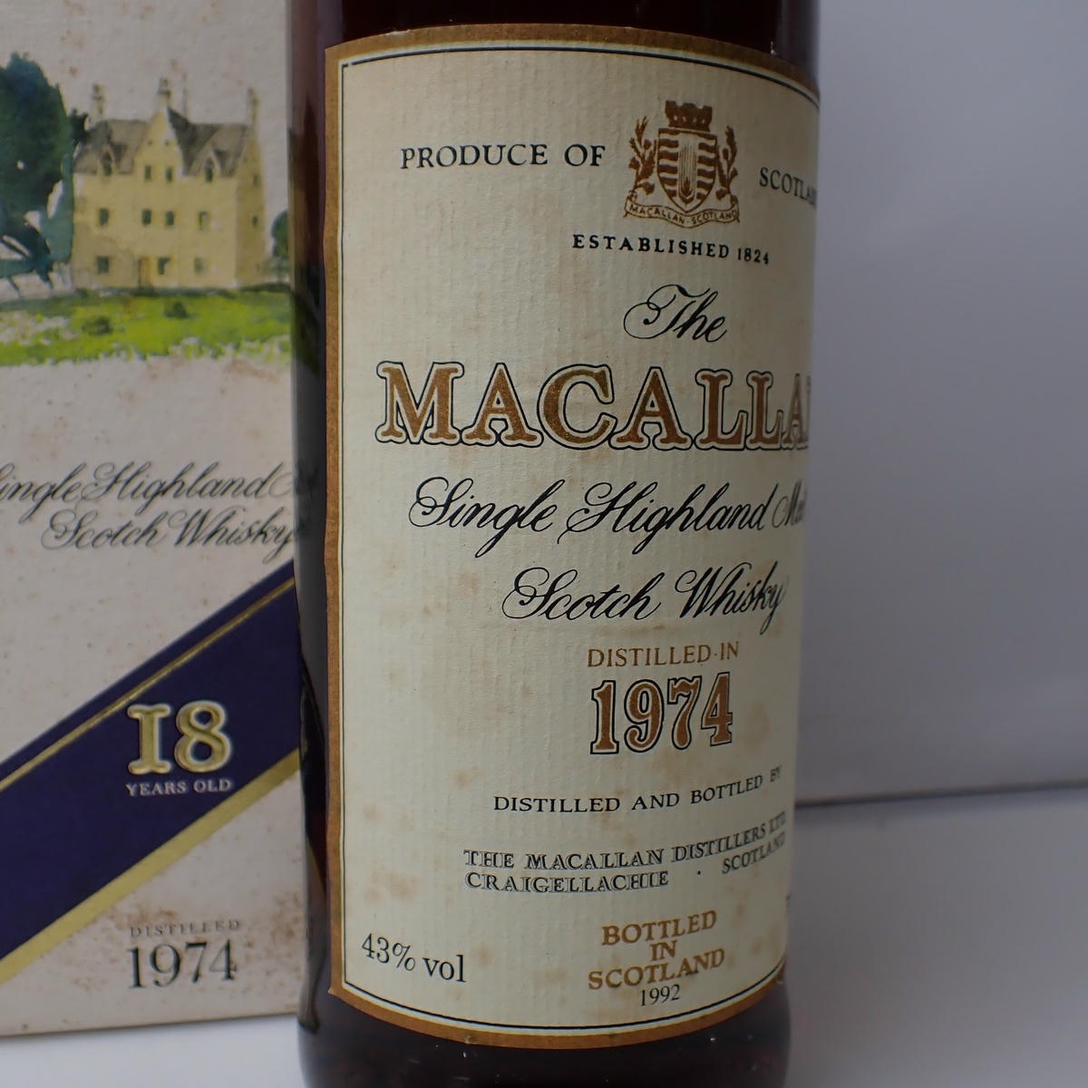 The MACALLAN（マッカラン）18年 マチュアード イン シェリーウッド