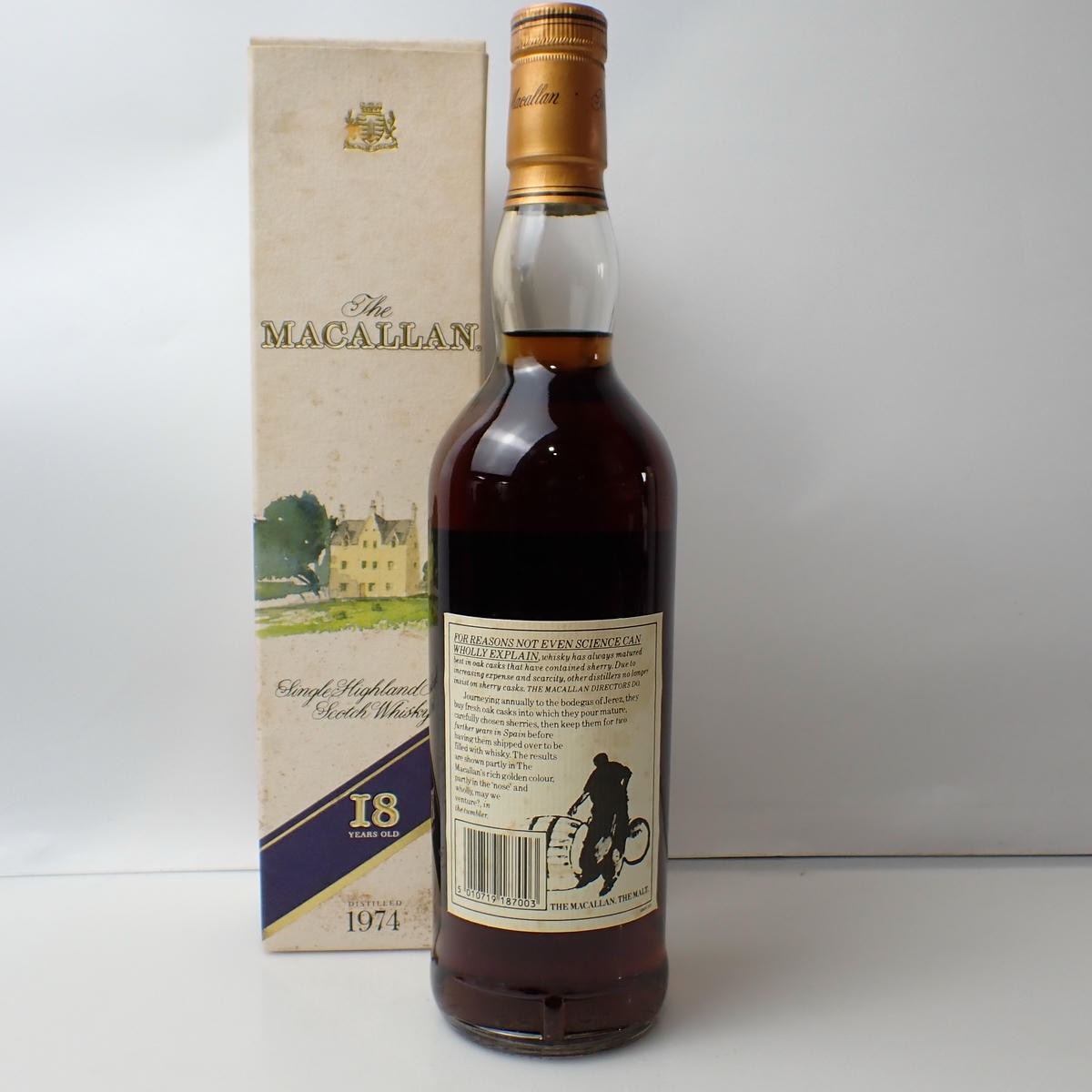 The MACALLAN（マッカラン）18年 マチュアード イン シェリーウッド