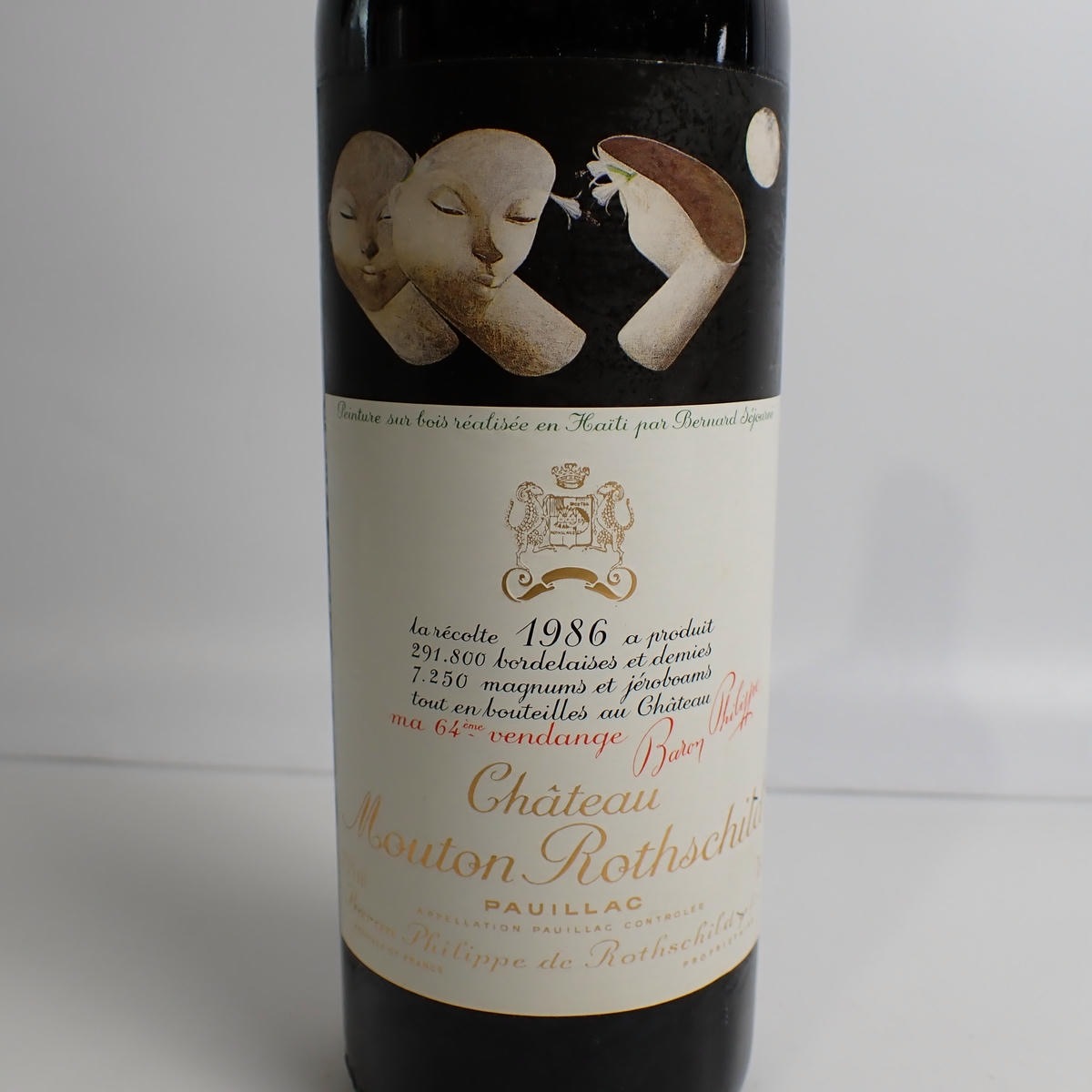 Chateau Mouton Rothschild（シャトー ムートン ロートシルト）1986 箱