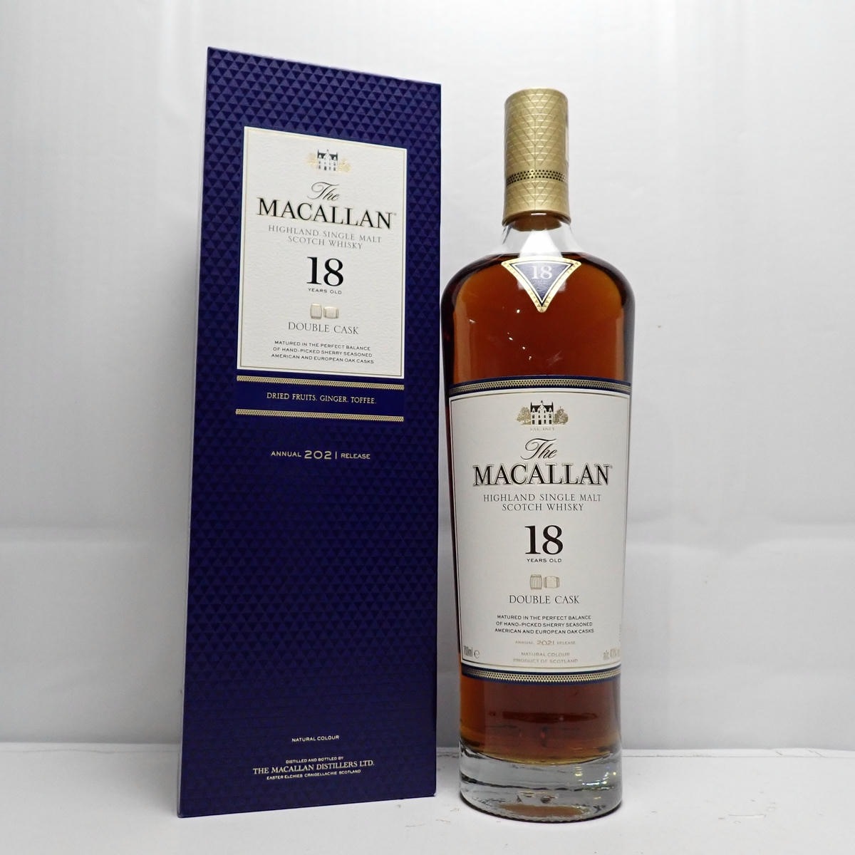 The MACALLAN（ザ マッカラン）18年 ダブルカスク 2021 箱付の通販